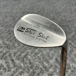 Custom Golf Shur Shot Sand Wedge SW 60°  Steel Shaft Right Hand 35.5”.